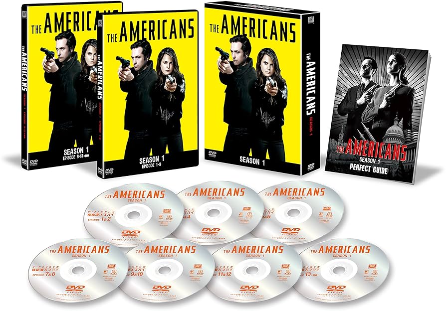 ジ・アメリカンズ　極秘潜入スパイ　DVD 全6シーズン　40巻セット Amazon.co.jp: ジ・アメリカンズ 極秘潜入スパイ DVD